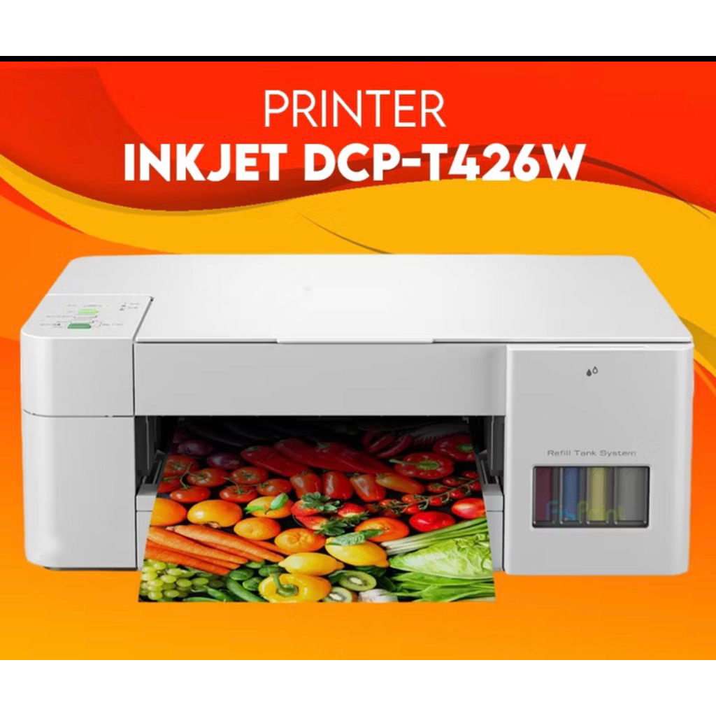 brother printer DCP-T426W putih wireless and mobile print brother