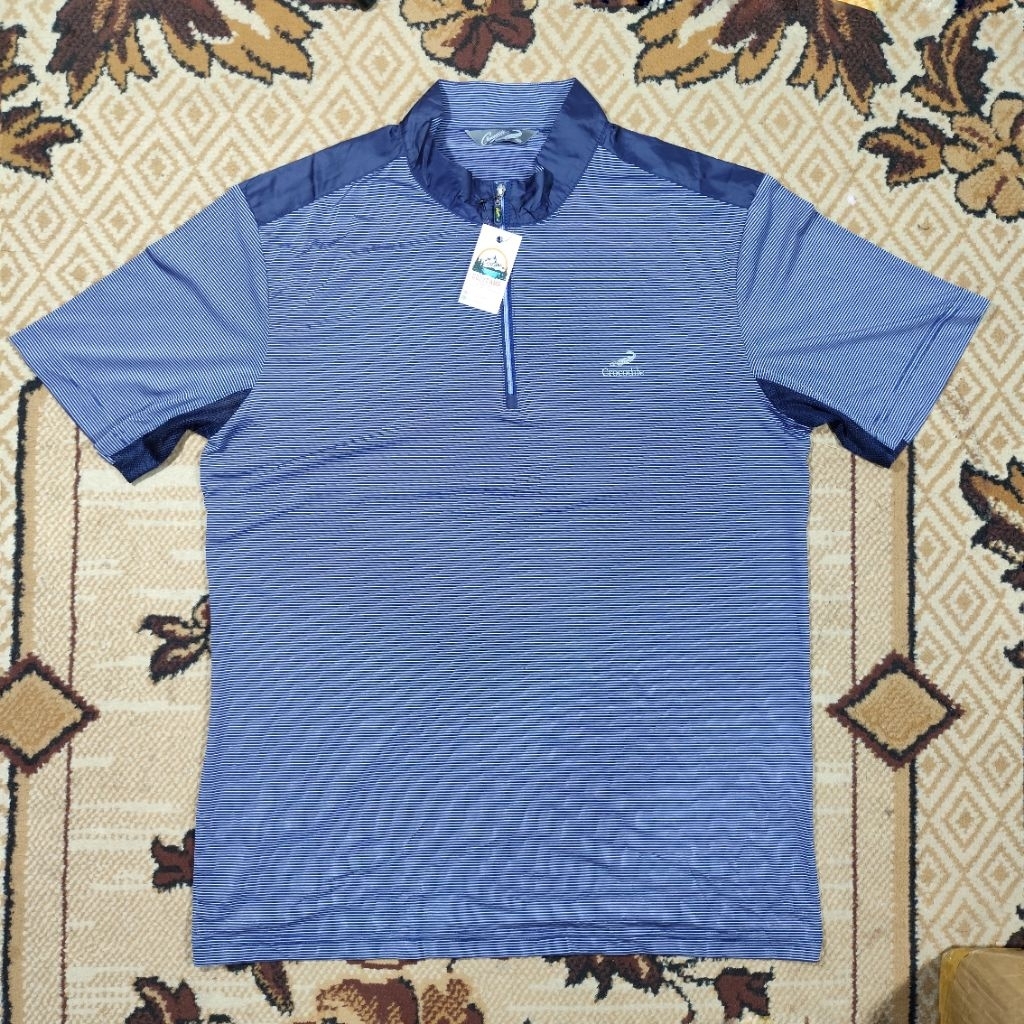 BASELAYER OUTDOOR SECOND LENGAN PENDEK KAOS LARI CROCODILE