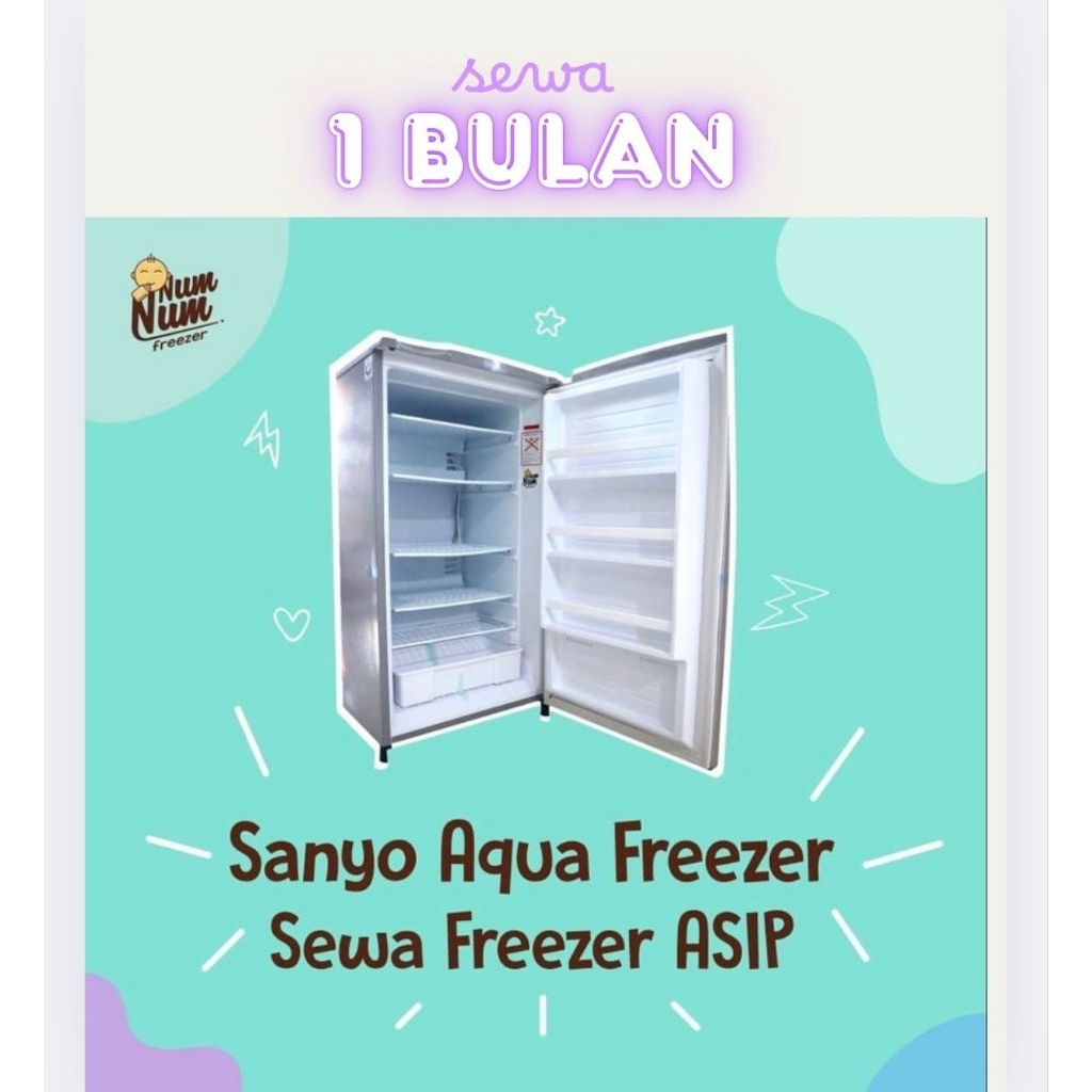 Sewa Freezer ASI 1 bulan-Jadetabek only