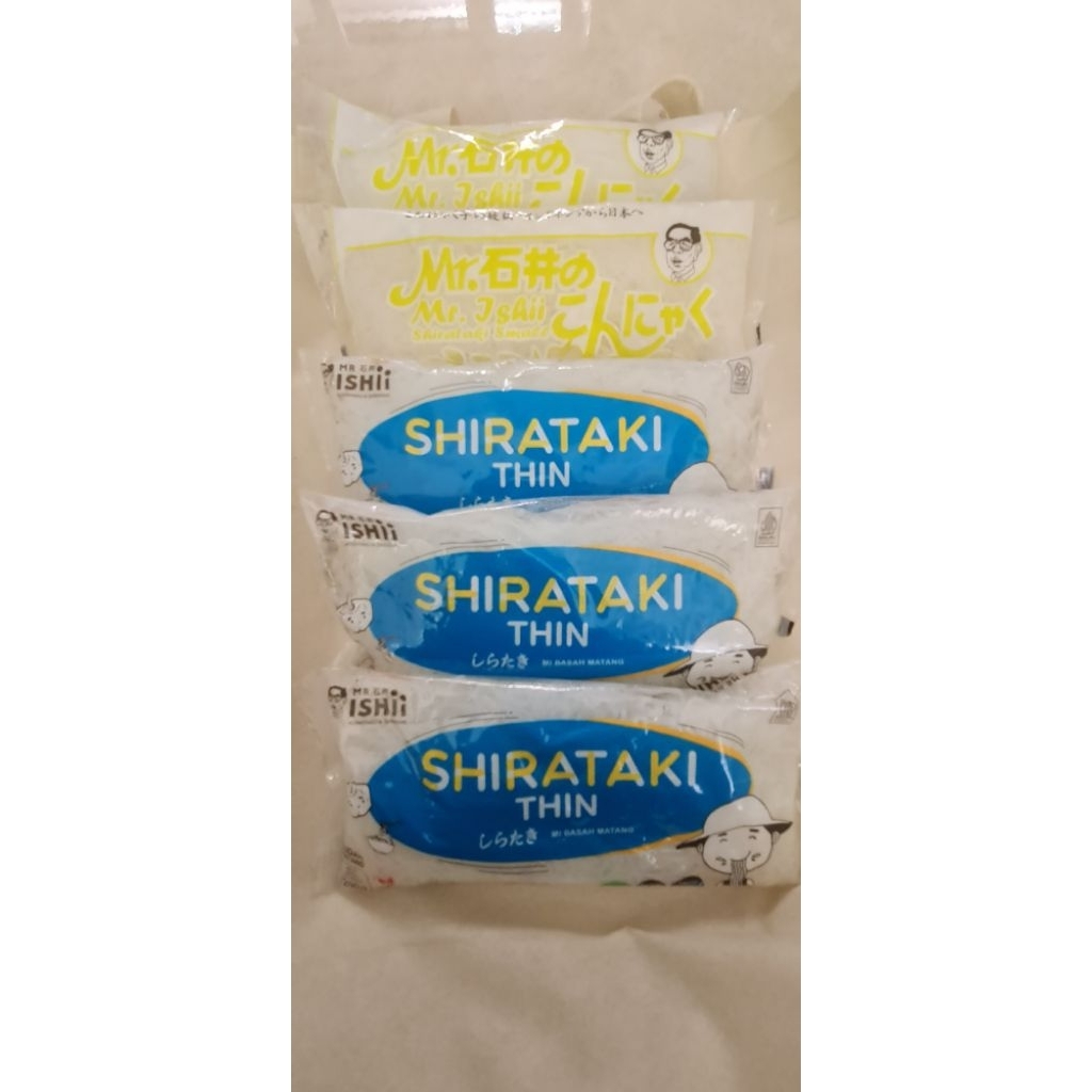 Mie Bihun Shirataki Diet Sehat / Bihun Shirataki / Mie Shirataki Kecil