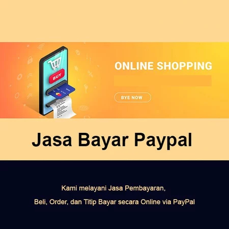 jasa bayar lewat paypal murah