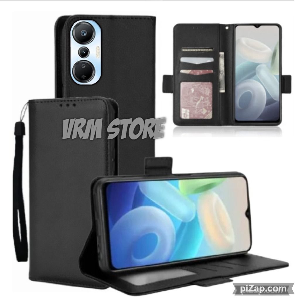 Case Dompet Hp Infinix Hot 20 Case Dompet Casing Hp Flip Kulit Case Wallet Leather Cover