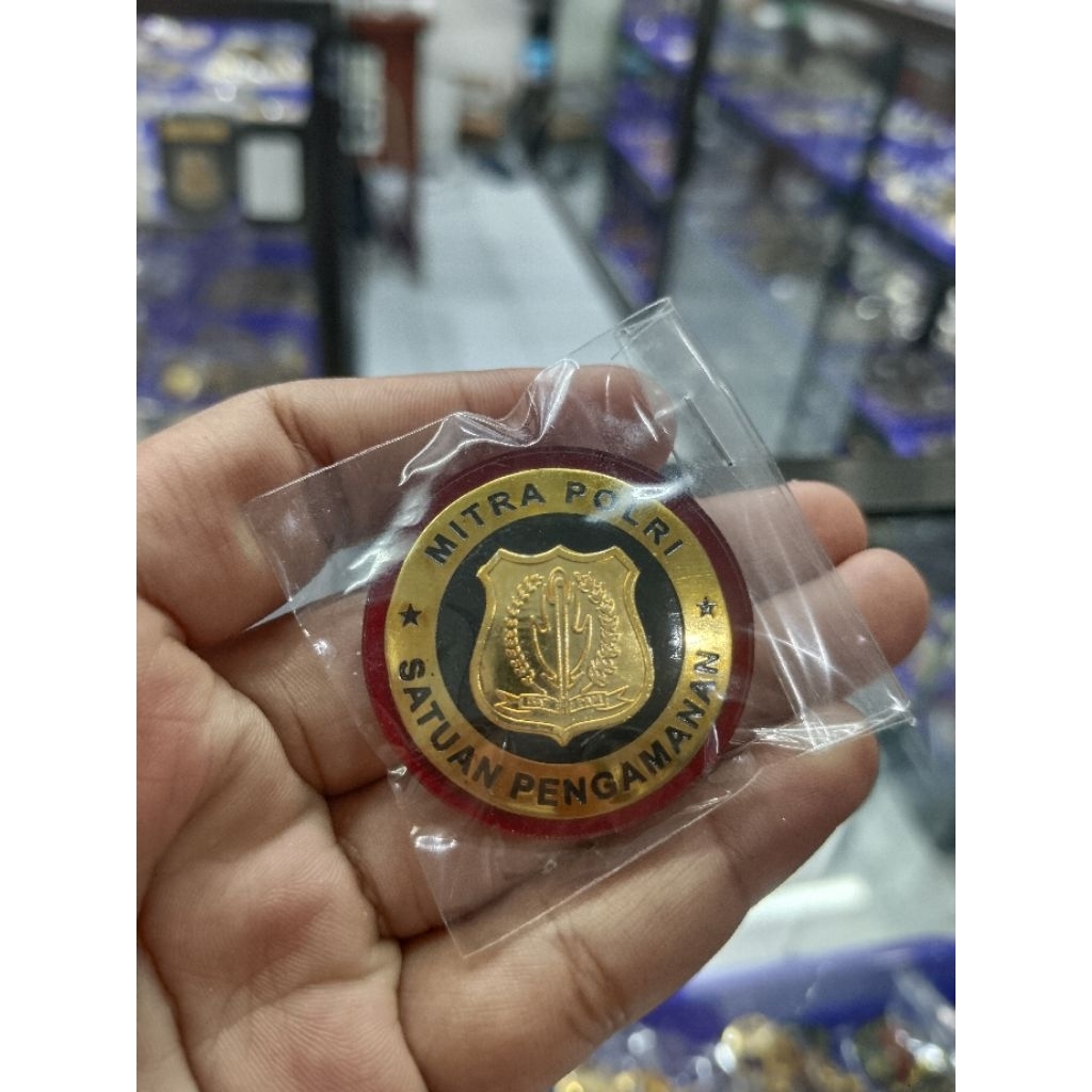 pin mitra polri/mitra polri satuan pengamanan