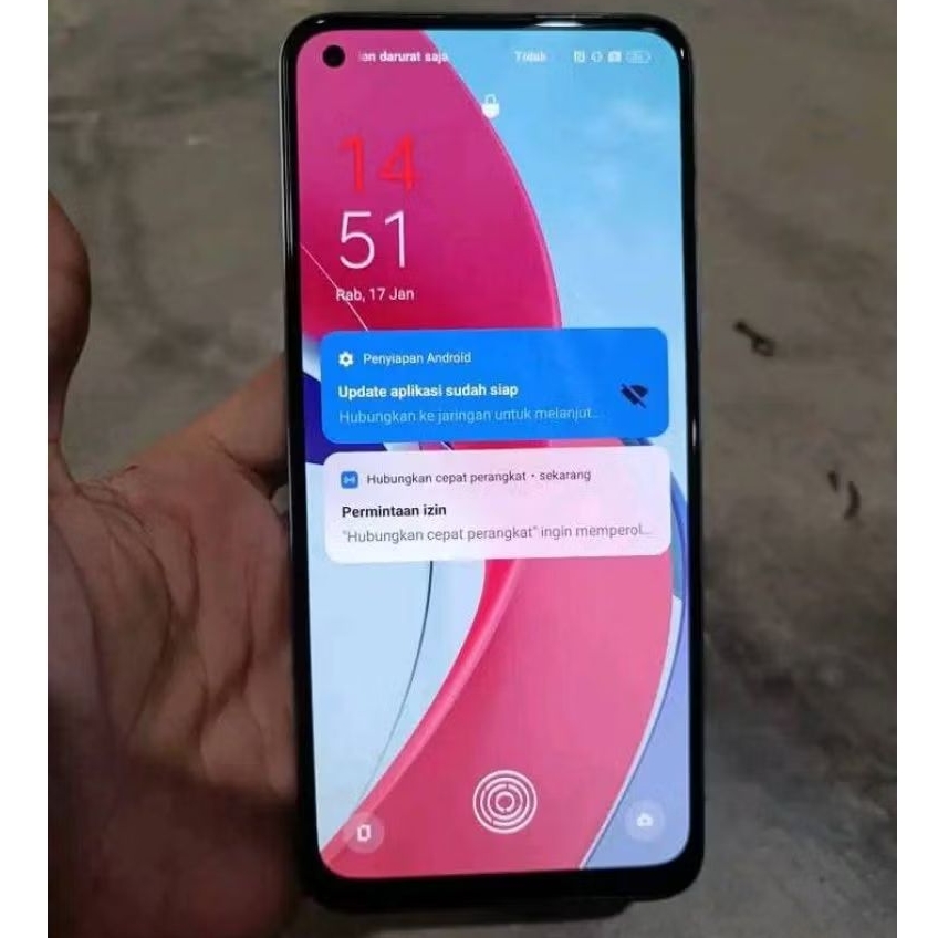 LCD Ori Asli Copotan Realme 8 Pro / Realme 8 4G Fullset Touchscreen