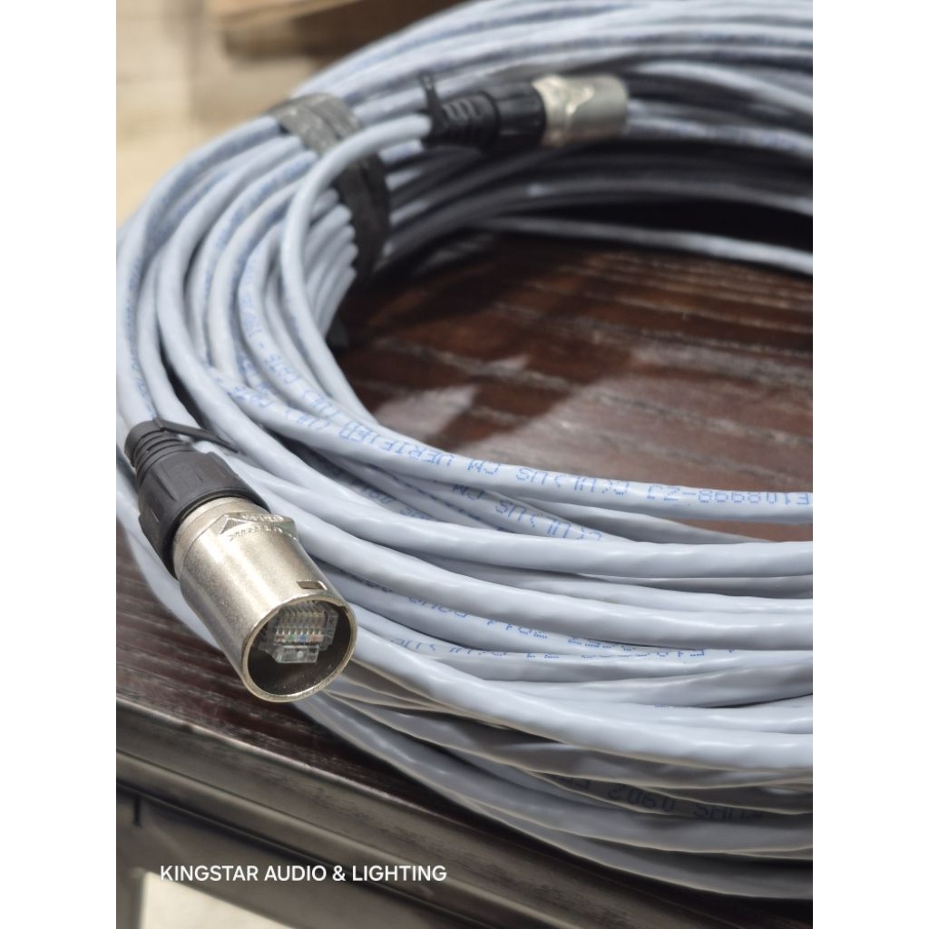 Kabel Lan 70 Meter Mixer Midas Cat 6 Belden Neutrik RJ45  Behringer X32 M32 M32R Digital Snake Box D
