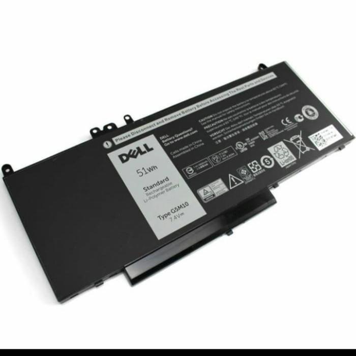 ORIGINAL BATERAI batre baterai DELL E5450 E5250 E5470 E5270 E5550 E5570 G5M10 6MT4T 7V69V 79VRK 8V5G