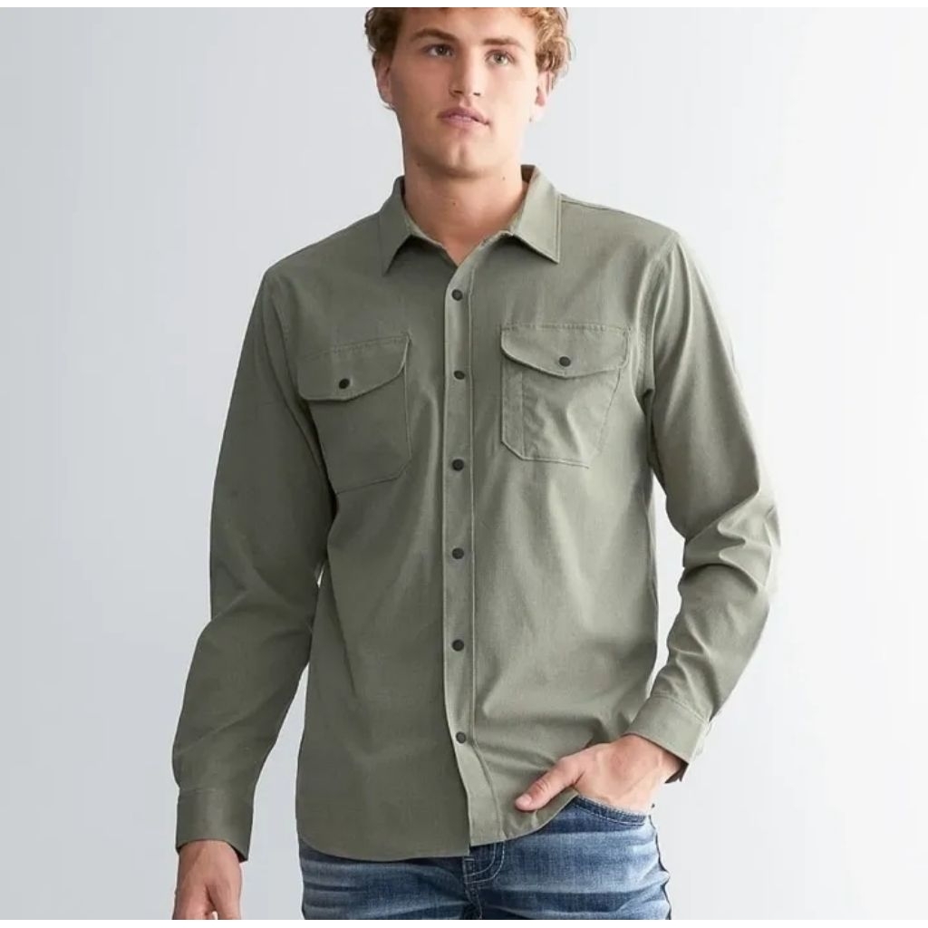 Kemeja Roark Long Sleeve Kemeja Roark Revival Mens