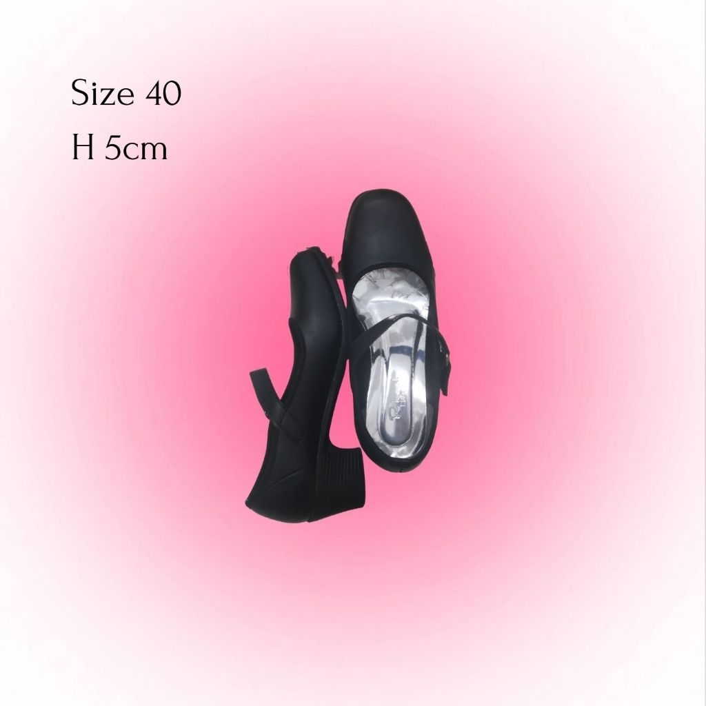 preloved pantofel vilando - pdh wanita - 5cm