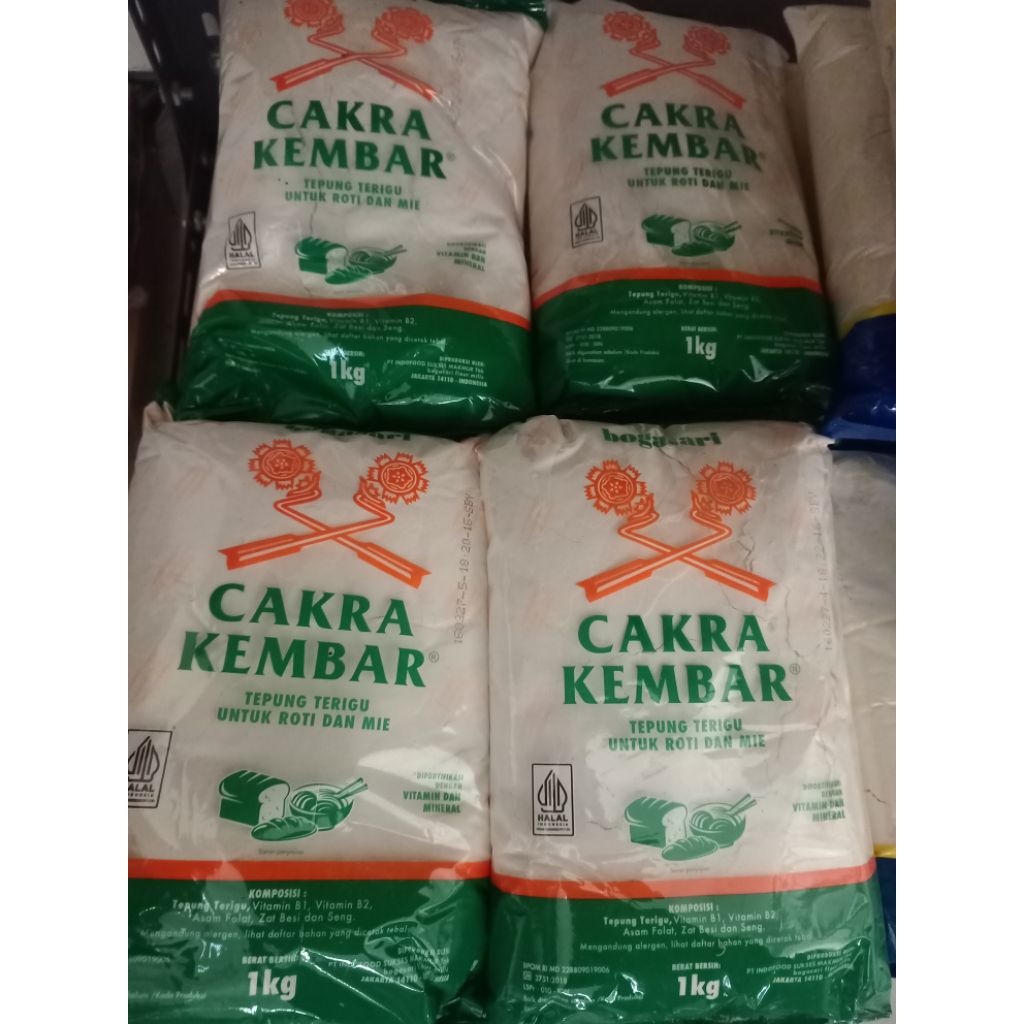 Tepung terigu Cakra kembar protein tinggi premium