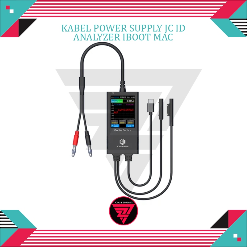 Kabel Power Supply JC ID Analyzer Iboot MAC /Kabel PSU Mac /  Kabel Power Supply Macbook Analyzer JC