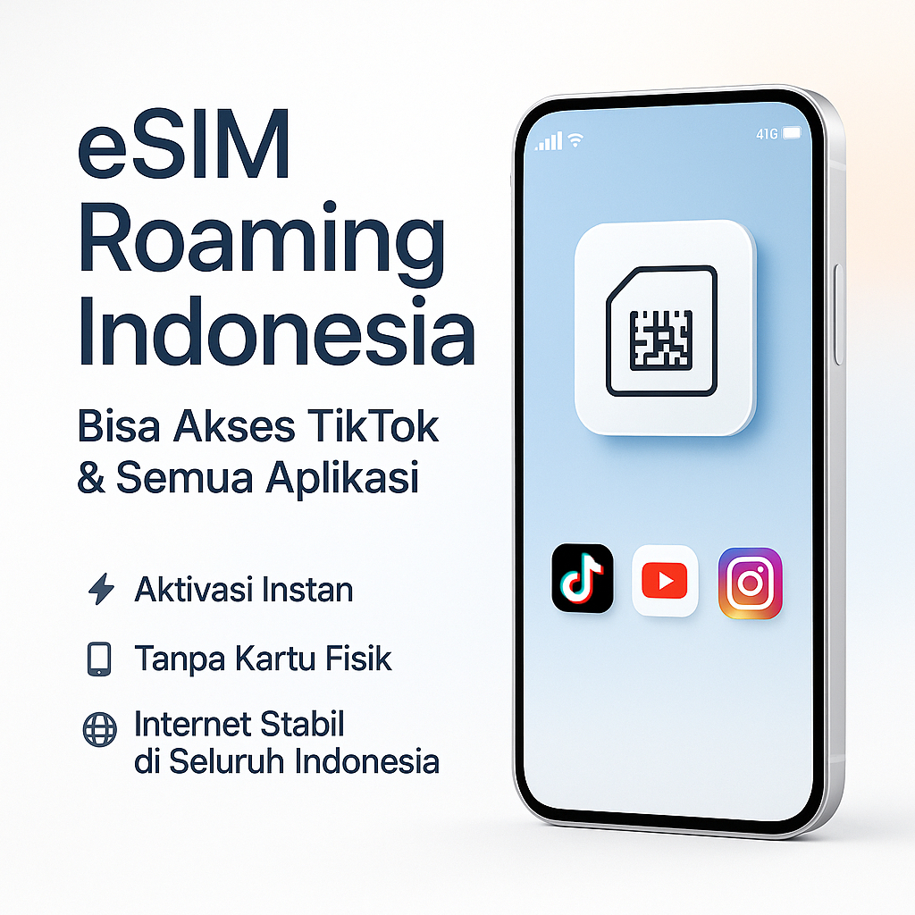 eSIM ROAMING TELKOMSEL SOLUSI UNTUK HP EX INTER