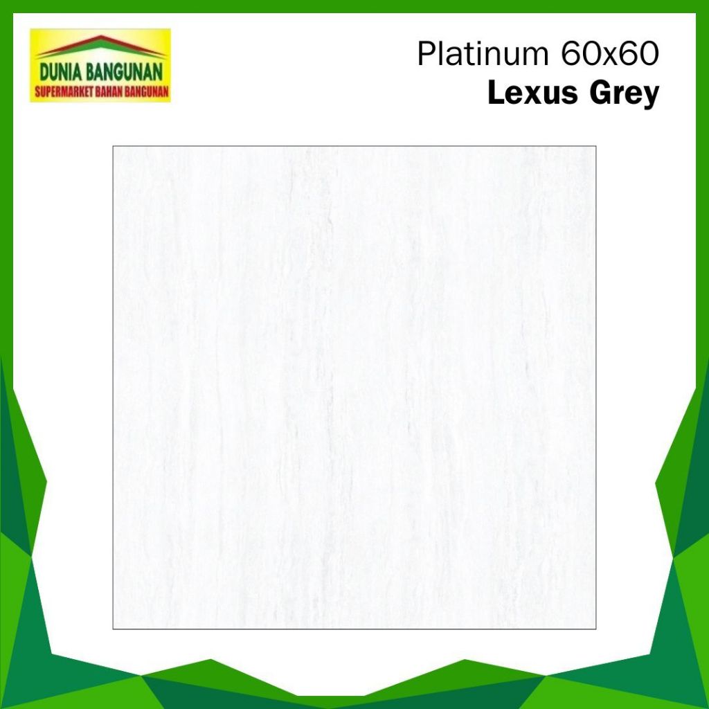 Keramik Lantai 60x60 PLATINUM Lexus Grey Keramik Lantai Glossy