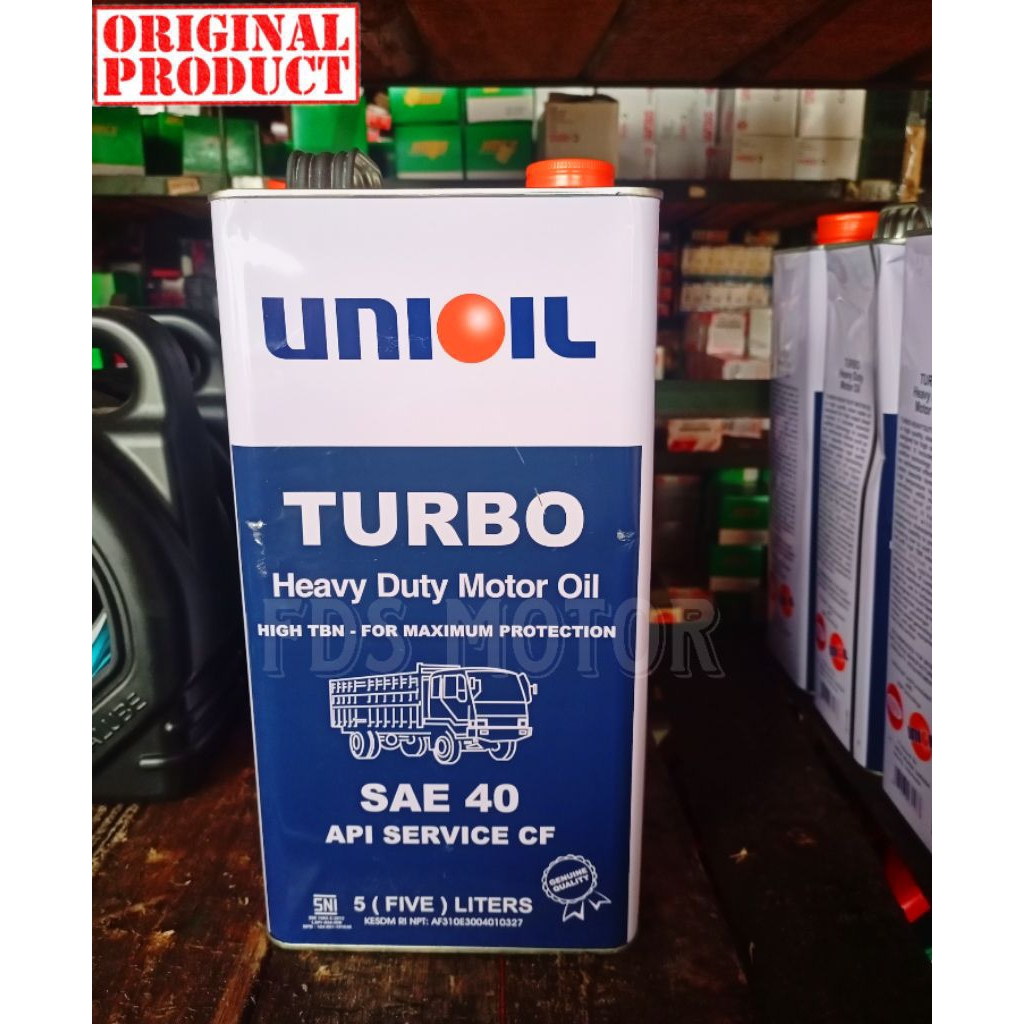 OLI UNIOIL TURBO DIESEL SAE 40 5LITER