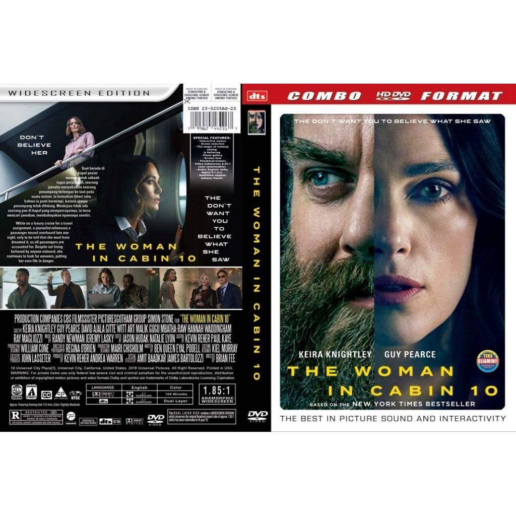 dvd terbaru The woman in cabin 10,2025