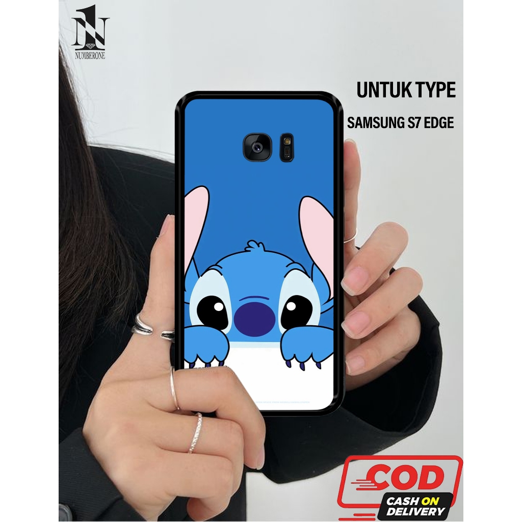 Case Samsung Galaxy S7 Edge [ STICH ] Aneka casing, case, kondom hp, custom case, case aesthetic cas