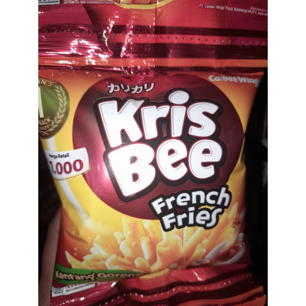 KRISS BEE KENTANG GORENG 9GR (ISI 10PCS)