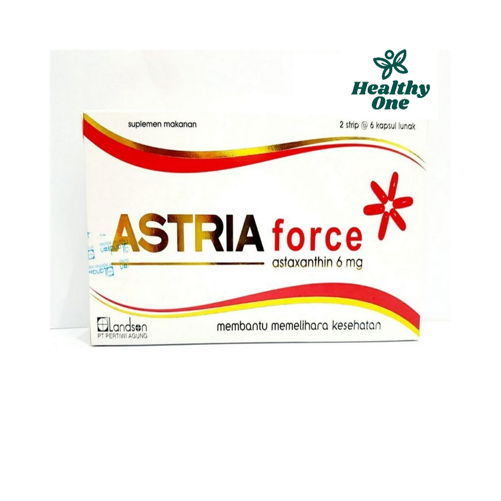 ASTRIA FORCE ASTAXANTHIN 6MG