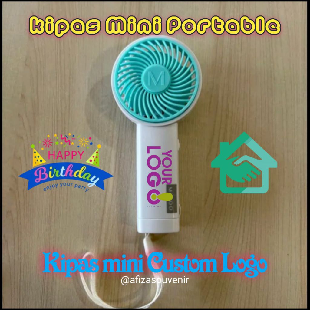 Kipas custom/Kipas mini portable/Kipas Mini Souvenir/ Kipas Mini Promosi/Kipas mini Murah
