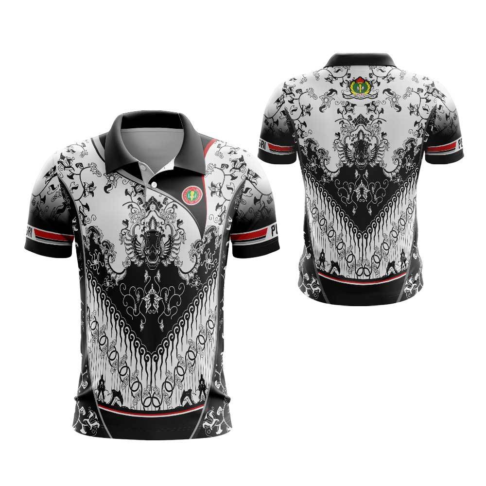 PGRI Baju Jersey Guru Olahraga Batik PGRI Kaos Pria Wanita PGRI Lengan Panjang Pendek Bisa Pake Nama