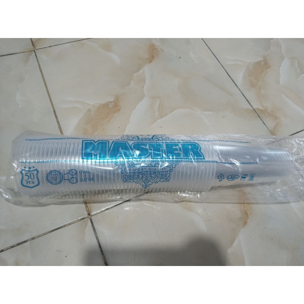 Gelas Cup Oval ukuran  22 OZ