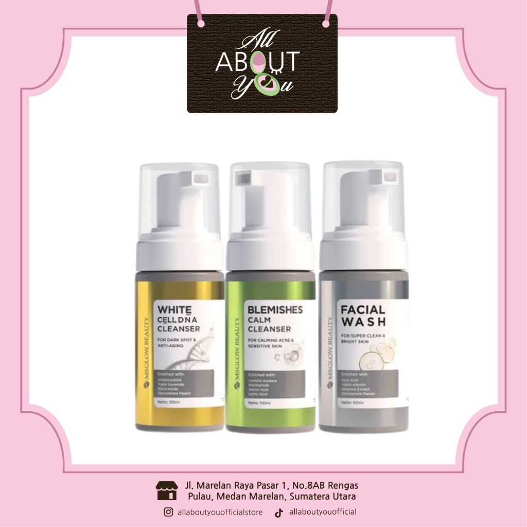 All About You-New Ms Glow Facial Wash