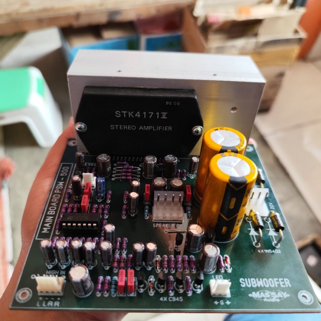 Kit Subwoofer PSW 500 (+ LED dan Potensio)