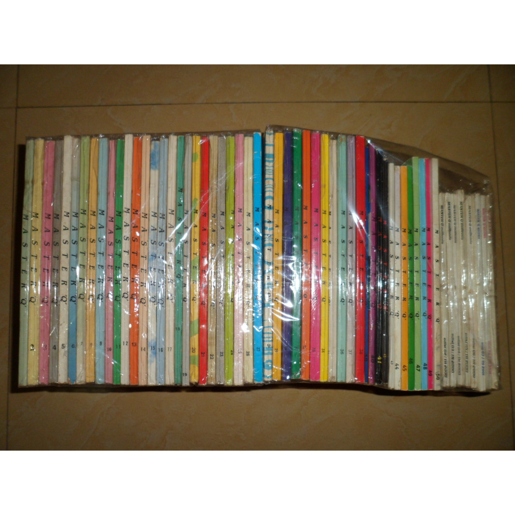 Komik Master Q 1-50 Tamat + Mr. Q Millenia 1-9 Complete Series Edisi Kolektor