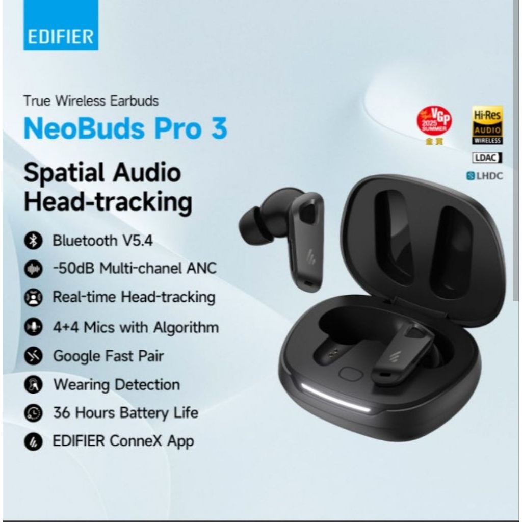 Edifier Neobuds Pro 3 Blue True Wireless Noice Cancelling Earbuds