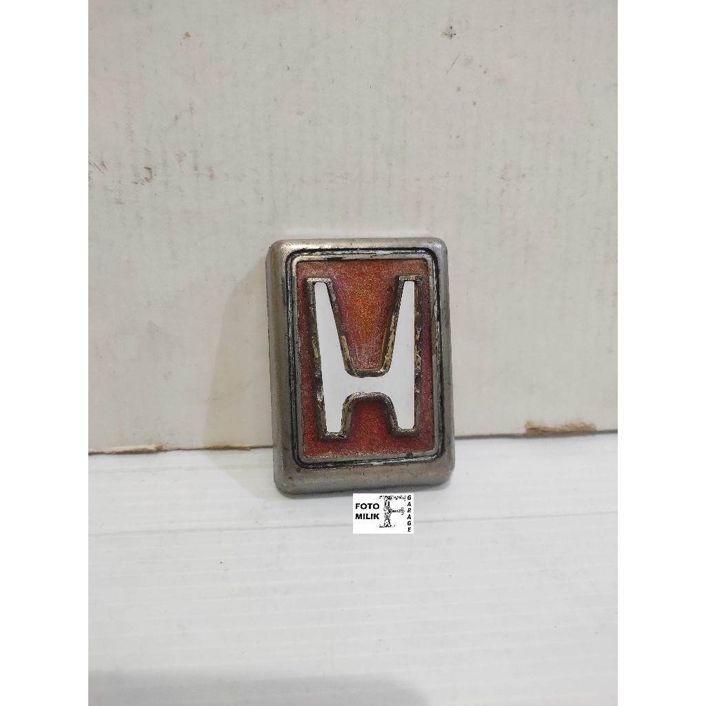 Emblem H Grill Depan Honda Civic Deluxe 75 76 77 78 79