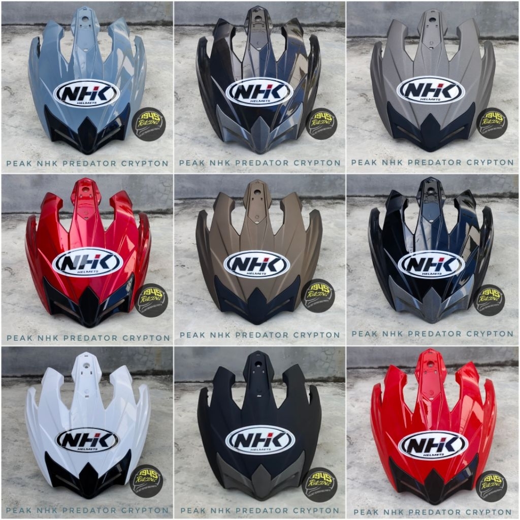 Pet Helm NHK Predator Crypton Original 100% /Peak Helm NHK Predator Crypton Original 100%