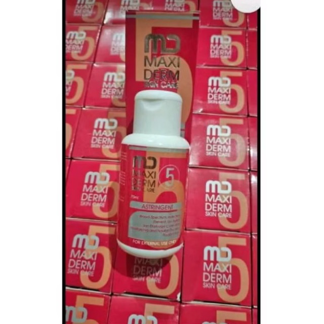 DiaryshopToner Maxipeel Merah / Maxi Derm MD 5 Ori