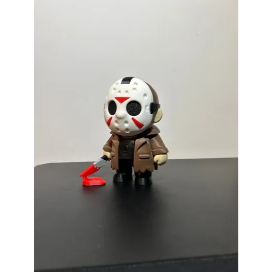 Mainan Figure Jason Voorhees 15cm | Jason Voorhees 3D Printed | Figure Horor Koleksi Dekorasi Hallow