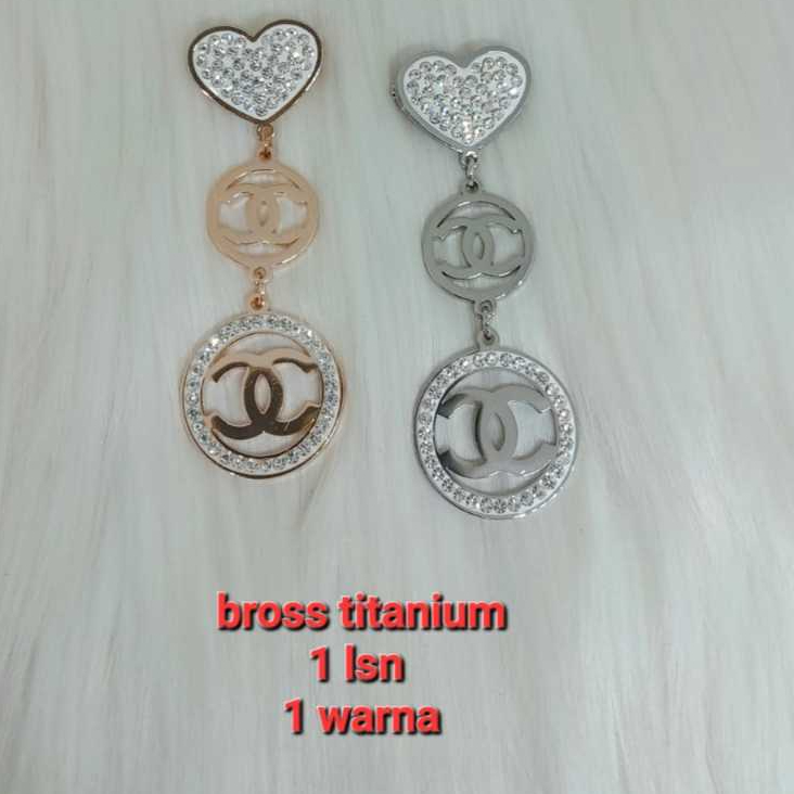 HARGA GROSIR Bros Dagu Jurai/Juntai Bahan Titanium Awet dan Tidak Luntur