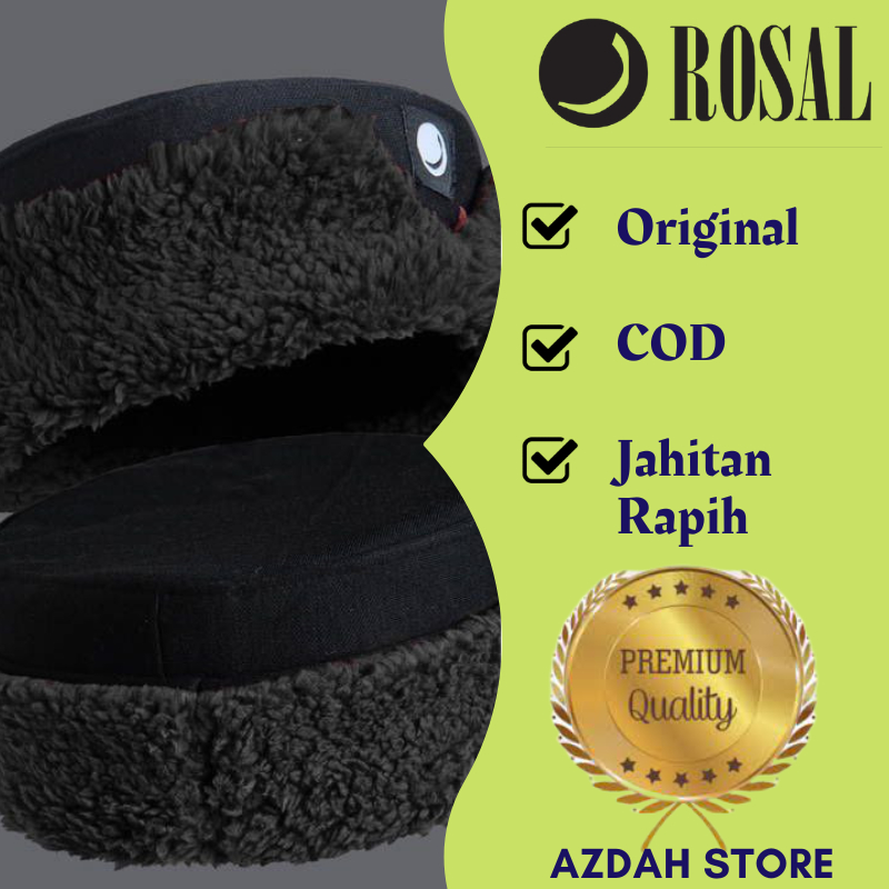 Peci Songkok Bulu Tradisional Turki | Peci Bulu Ottoman Rosal | Peci Bulu Bahan Lembut | Peci Sholat