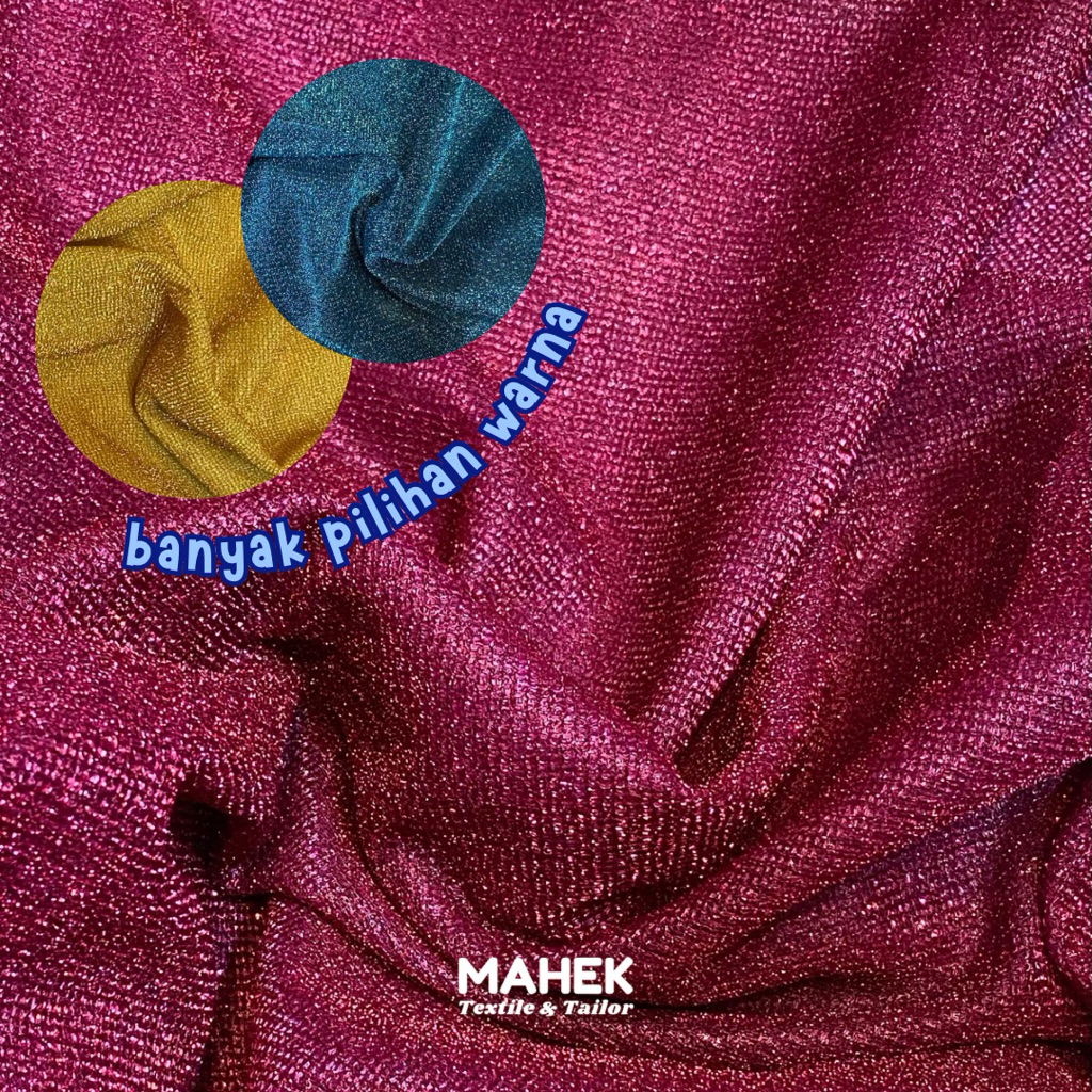 Kain Starlight Shimmer Premium / Shimmer Strech / Moonlight / Harga per 0,5M