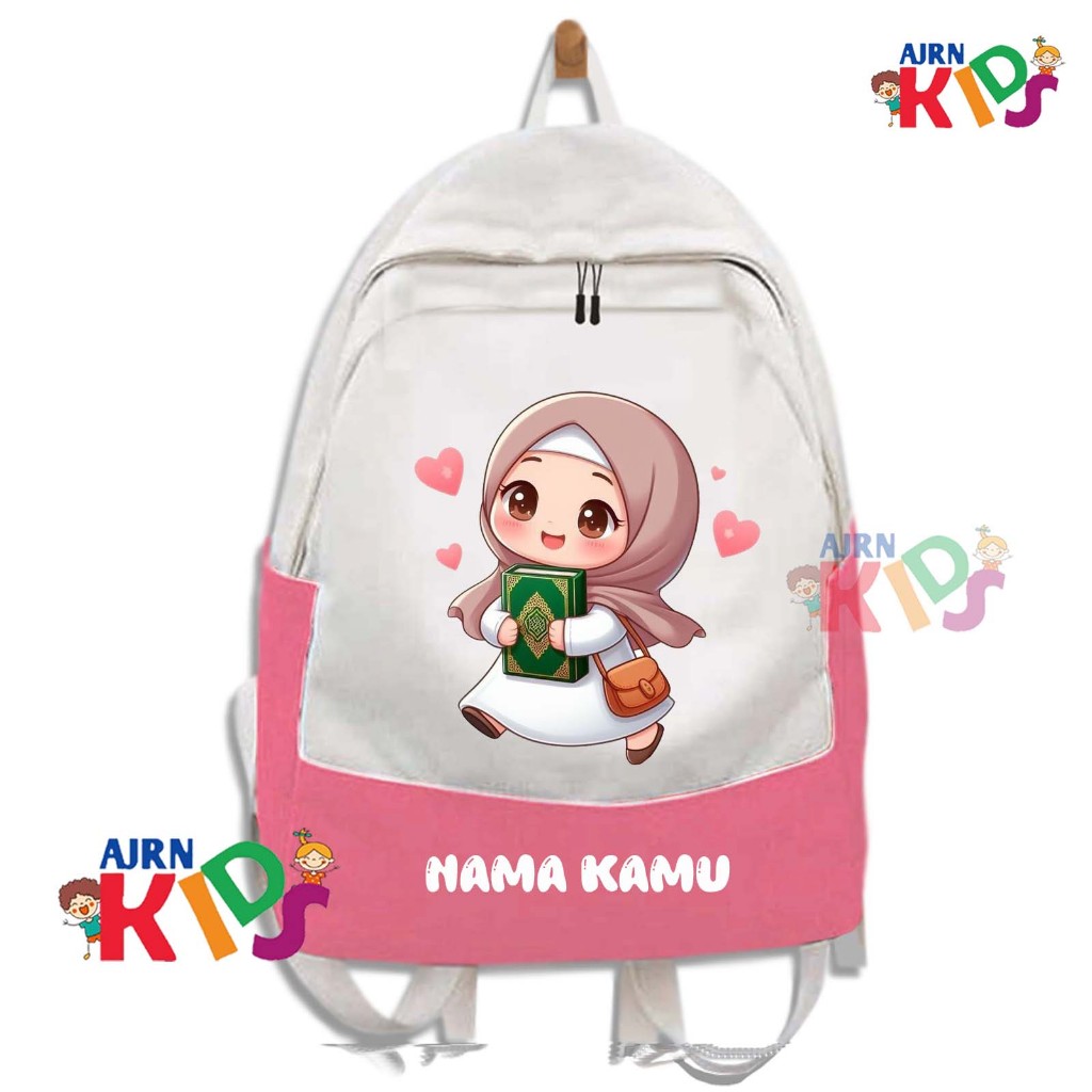 Anak Ngaji Muslimah Tas Anak Ngaji Muslimah Lucu Tas Ngaji Anak Perempuan Terbaru Backpack Tas Sekol