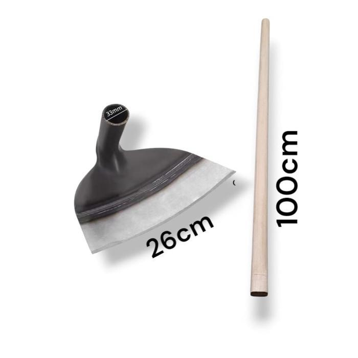 BONUS GAGANG + CANGKUL Alat Tani Cangkul Kepala Pengganti Baja Cangkul Pertanian Alat Pelepas Cangku