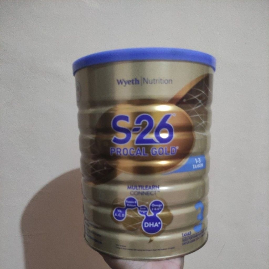 MULUS - Kaleng Susu Bekas S-26 Procal Gold Tahap 3, 1-3 Tahun 1,6 kg