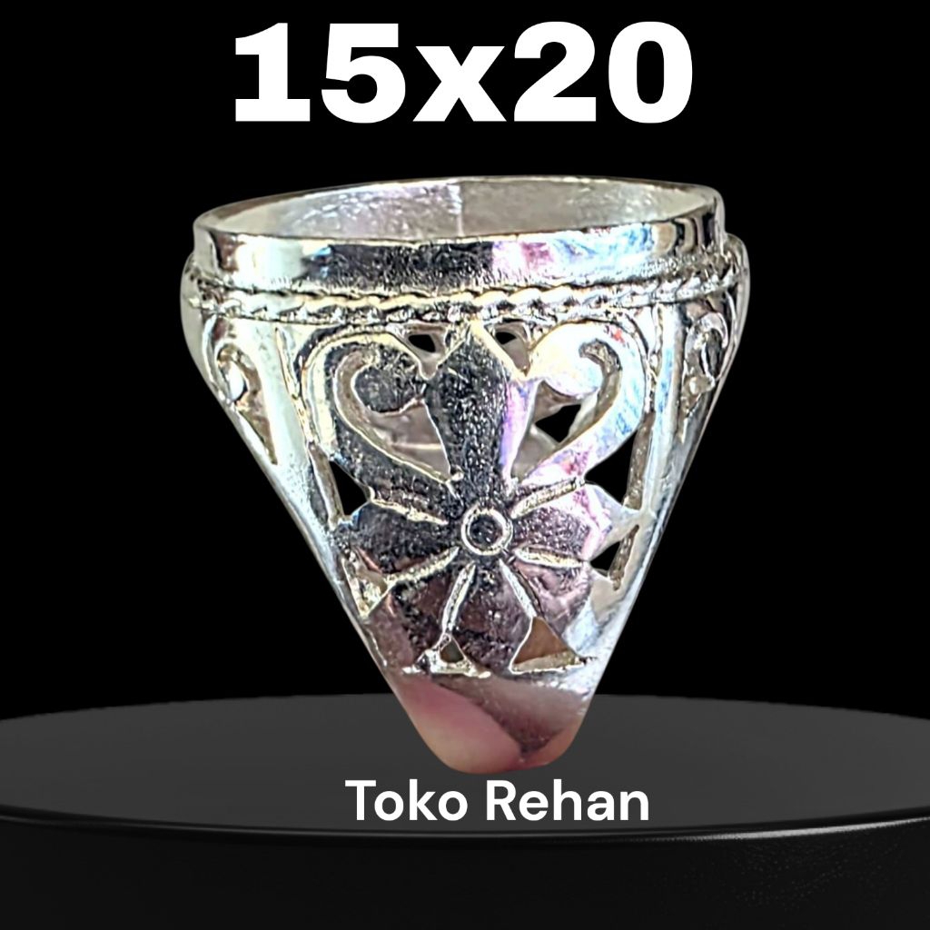 Cincin Ring Emban Alpaka Super