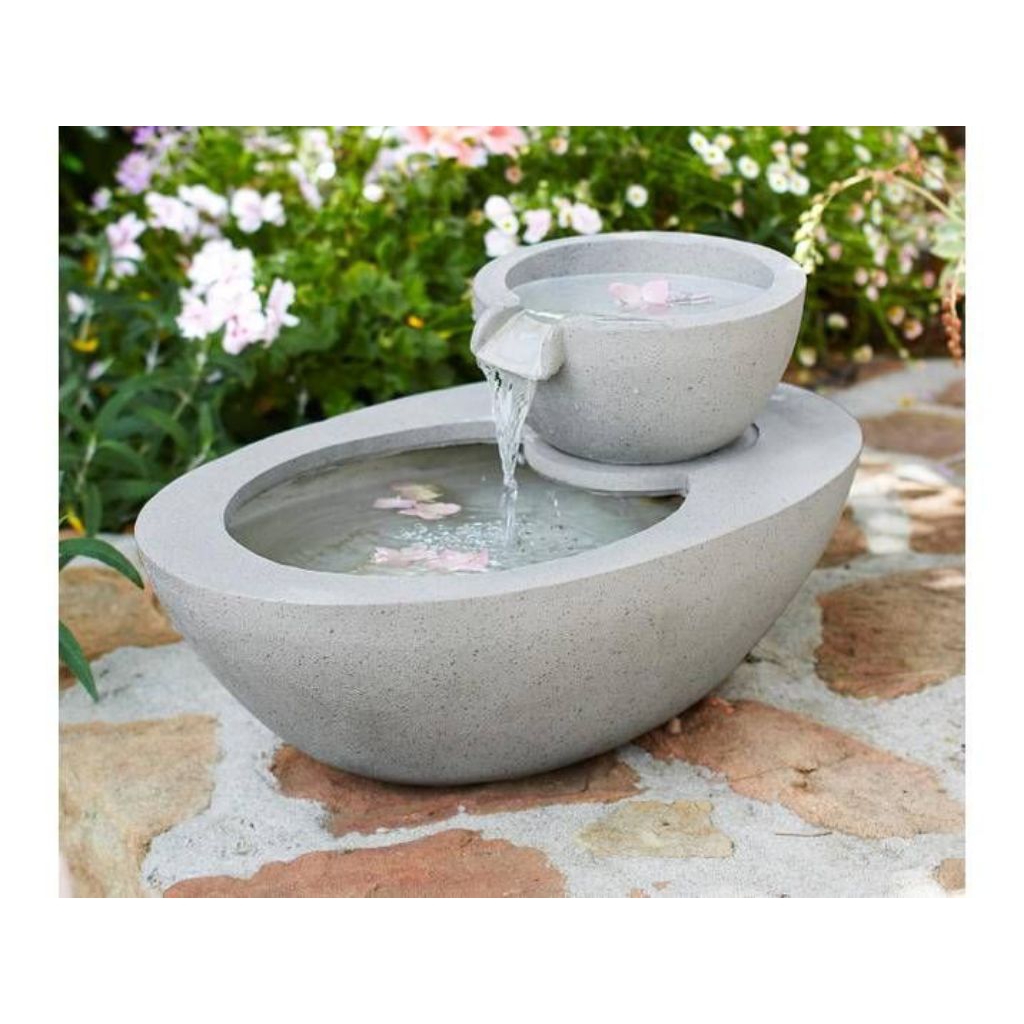 Air mancur tempat minum kucing  model mangkok