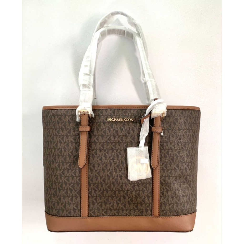 MK JET SET TOTE TRAVEL SMALL TOP ZIP