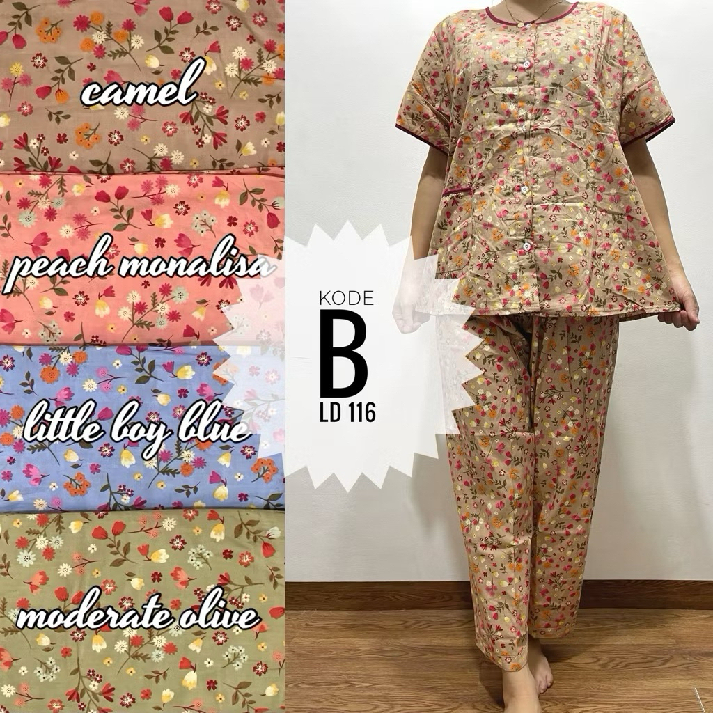 Baju tidur Pretty Girl Katun Jepang