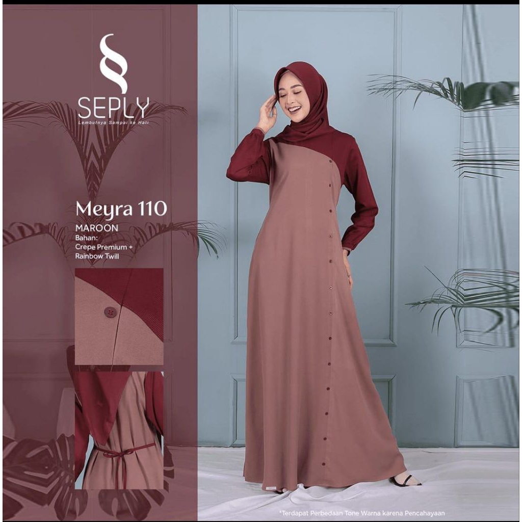 Gamis Remaja Meyra 110 by Seply