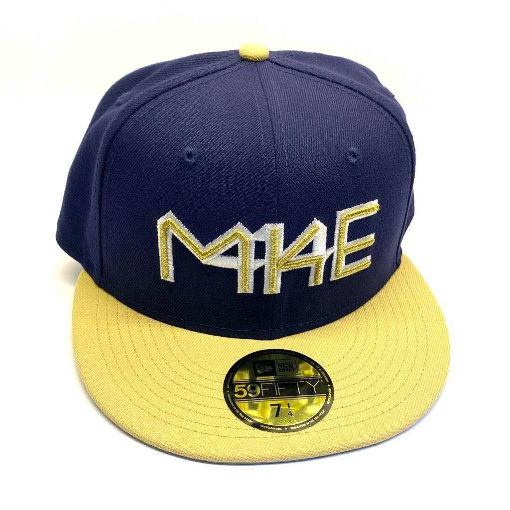 Topi Original New Era 59Fifty MLB Milwaukee Brewers Retro City