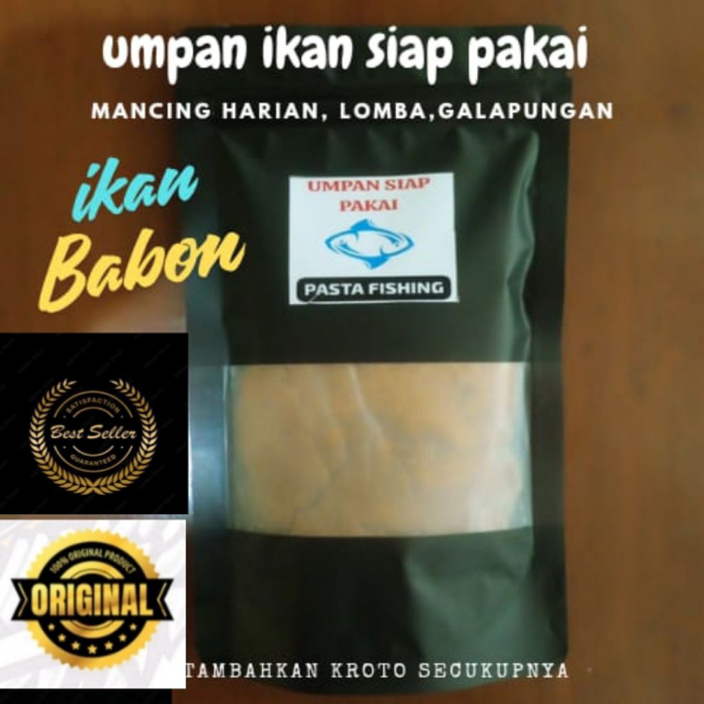 Umpan siap pakai ikan mas babon, Galatama,galapung, casting,kilo gebrus bisa cod