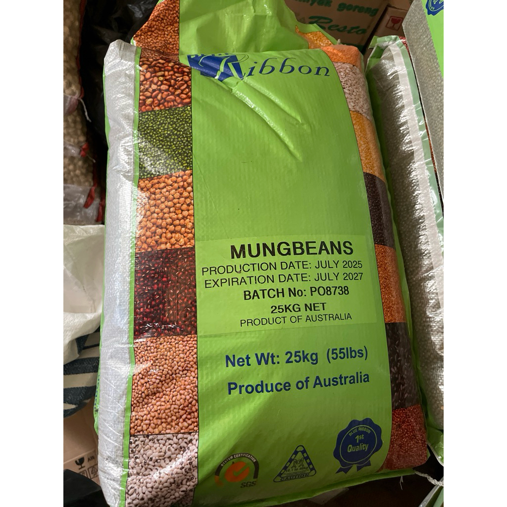 kacang hijau australia ribbon bal an 25kg
