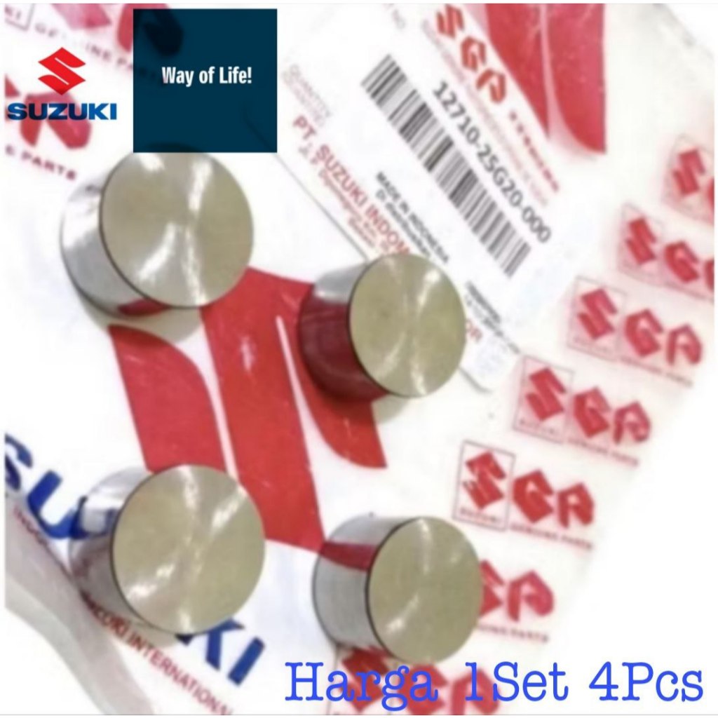 Topi Sim Klep 1Set 4Pcs Satria FU 150 Asli BARU Suzuki