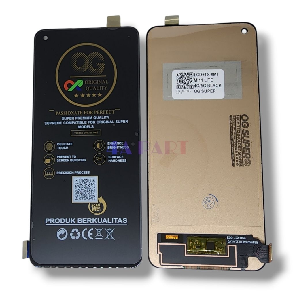 LCD XIAOMI MI 11 LITE / MI11LITE FULLSET