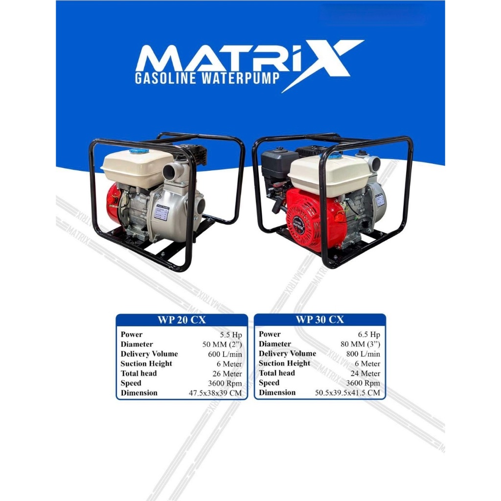 ALKON | POMPA AIR BENSIN MATRIX 3" WP30CX WI30CX