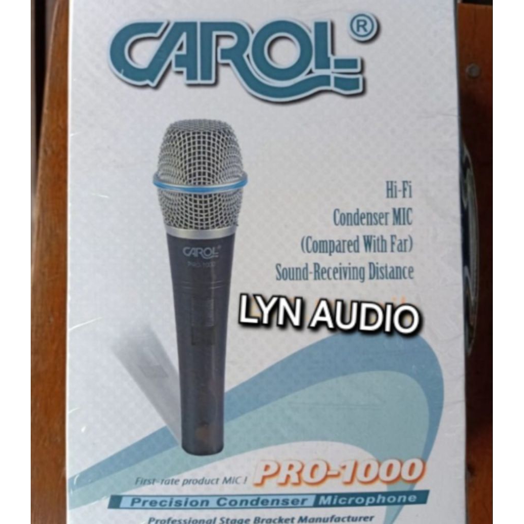 MICROPHONE MIC CONDENSER CAROL PRO-1000 PRO 1000